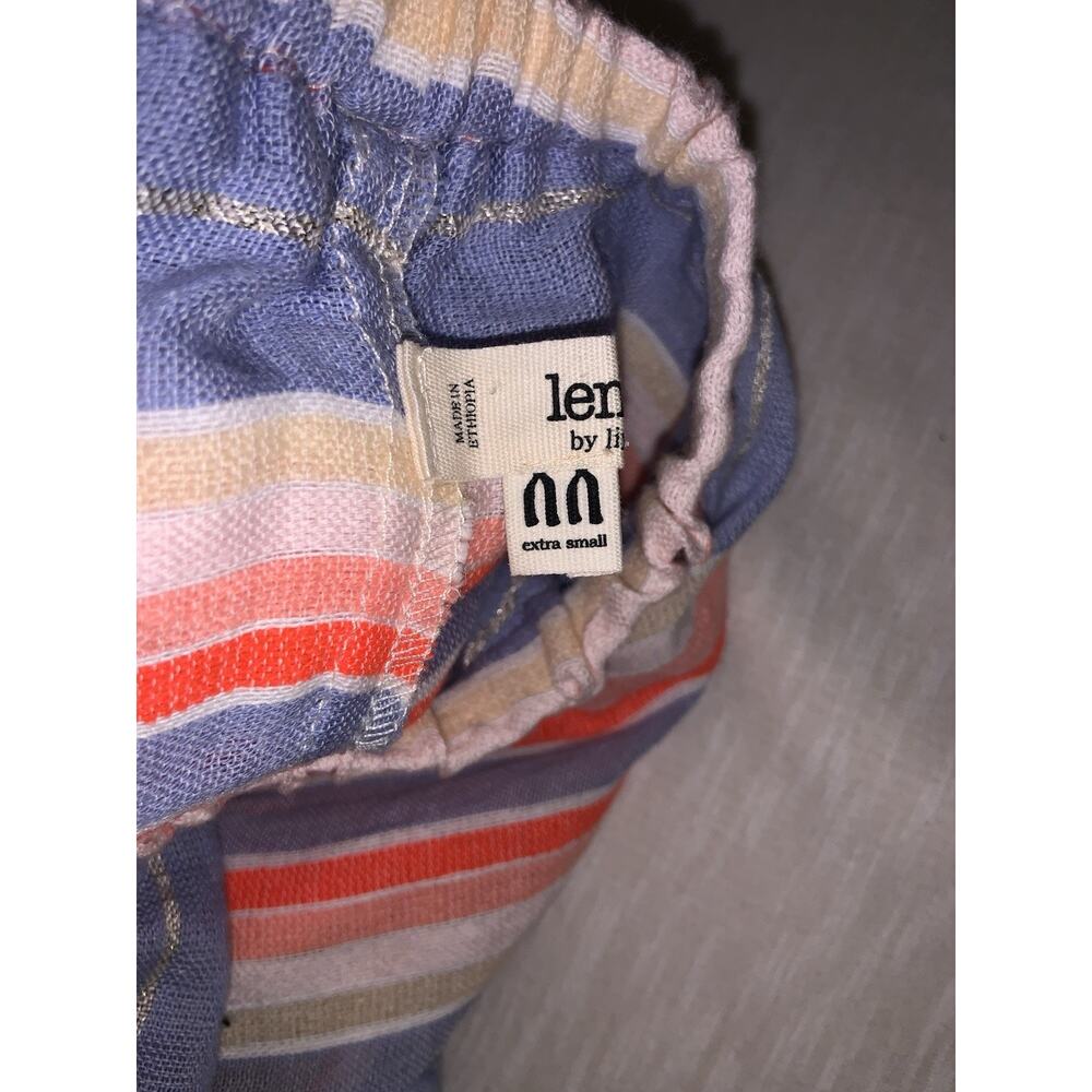 Lemlem Striped Cotton Playsuit Romper size XS Multi Color - Picture 5 of 8